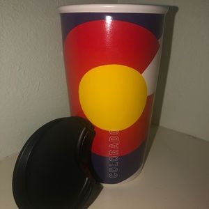 Colorado Ceramic Travel Mug